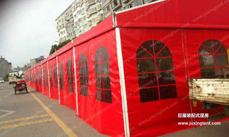 铝合金帐篷-婚庆活动红白喜事篷房-篷房搭建